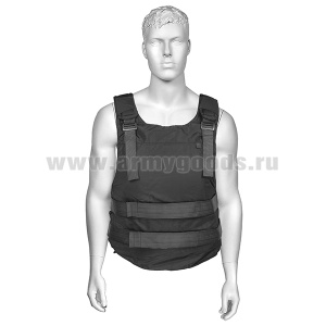 Бронежилет "Модуль-5М" (4 класс защиты) черный "СМ"