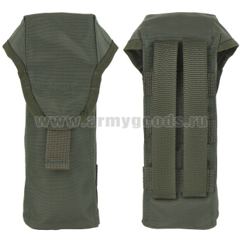 Подсумок для 1 магазина АК оливковый с системой крепления "MOLLE" 