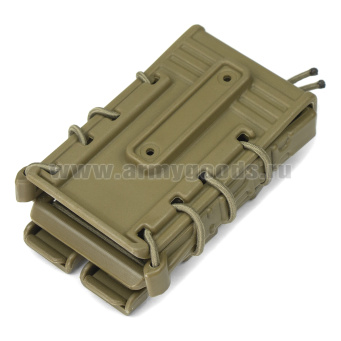 Подсумок тактический под магазин АК (ударопрочный полиамид с резинками) песочный