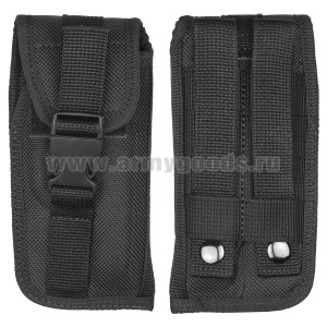 Кобура под ПМ текстильная закрытого типа с системой крепления "MOLLE" (ПК-31) черная