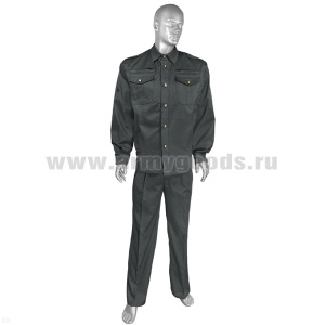 Костюм лет. (на пуг) серый р-ры с 40 по 60