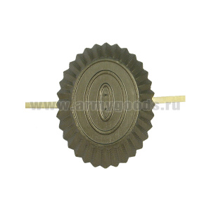 Кокарда мет. МЧС нов/обр (без розы ветров) малая защ.