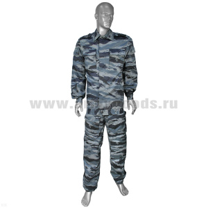 Костюм лет. АНА Ночь 91 М (на пуг) камыш серый р-ры с 62