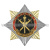 Значок мет. Орден-звезда Полиция Начальник территориального органа