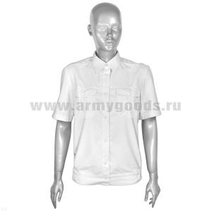 Рубашка форм. офиц. женская (кор.рук.) белая