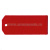 Погоны казачьи красное сукно чистые (повседневные узкие) 12 см