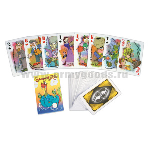 Карты игральные "Солдаты удачи" (колода 54 карты)