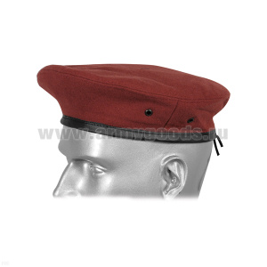 Берет простой краповый