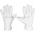 Перчатки парадные х/б белые (байка)