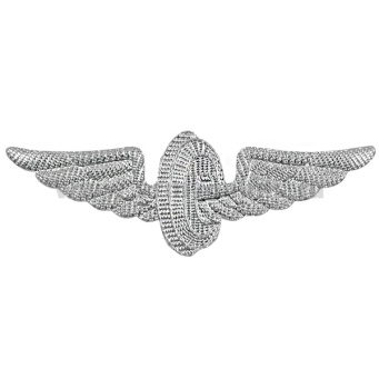 Нагр. зн. мет. РЖД (техзнак) серебр.