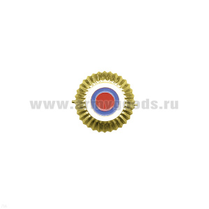 Кокарда мет. Общегражданская зол.