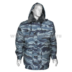 Кртк зим. АНА Снег Р51-07ИВ (без подстежки) "камыш" серый Подстежку см. отдельно…