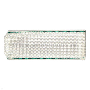 Погоны бел. зел. кант