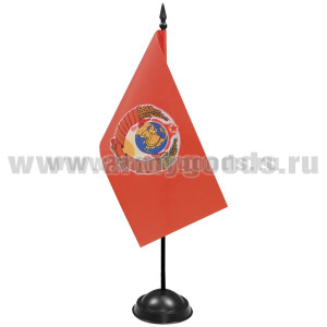 Флажок настол. на подставке (10х20 см) Главкома ВС СССР