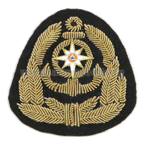 Кокарда канит. лат. ГИМС (с мет. вставкой)