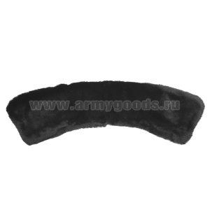 Воротник овчина черный