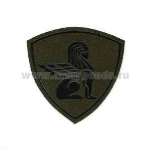 Шеврон пластизолевый ВВ Сфинкс (Северо-Западный округ ВВ МВД) полевой