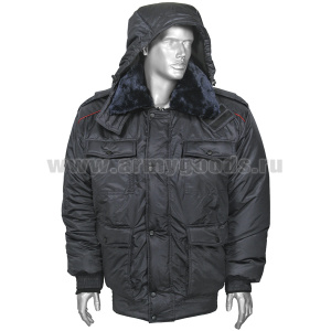 Кртк всесезонная Полиция ст/обр (с красным кантом) твил / файбертек (укороченная) р-ры с 40 по 60