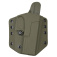 Кобура поясная под пистолет Глок (ударопрочный полиамид) оливковая