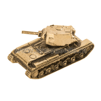 Фигурка бронзовая Танк КВ-2