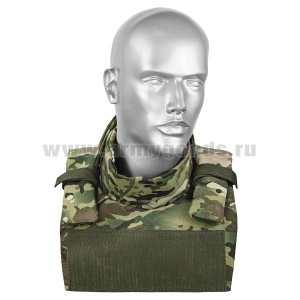 Воротник двухкомпонентный "мультикам" (бронеэлементы в комплект не входят) ткань "Кордон"