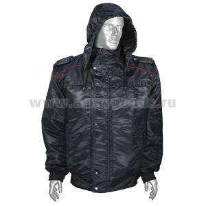 Кртк ВВЗ форменная Полиция ст/обр (с красным кантом) утепленная