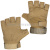 Перчатки с обр/пал с защит. накладками (мод 2) бежевые