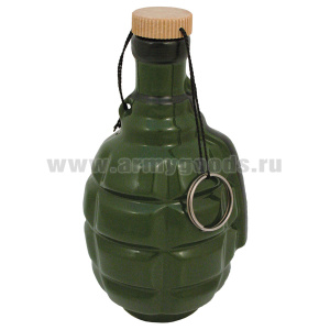 Штоф керамический Граната Ф-1 "лимонка" (0,25 л)