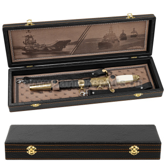 Кортик в шкатулке Морской (сувенирный)