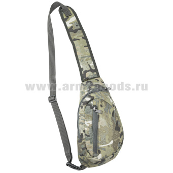 Сумка на грудь ("банан") "мультикам" (17x9x32 см)