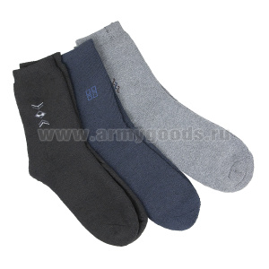 Термоноски (хлопок 75-80%) размер универсальный 42-48 (цвет в ассортименте)