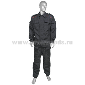 Костюм лет. Спецназ (на пуг) Полиция темно-синий (Rip-Stop) р-ры с 44 по 60