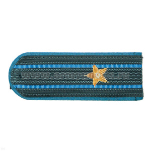 Погоны ФССП серые с голуб. кантом, вышит. канителью (майор)