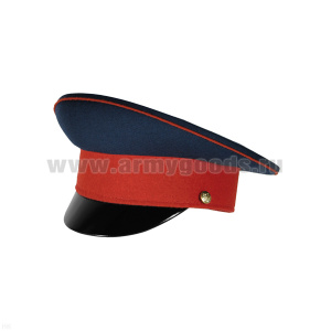 Фуражка простая Внутренней службы МВД (переходная) синяя с красным кантом