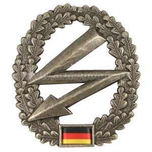 Эмблема на берет мет. Бундесвер Войска связи