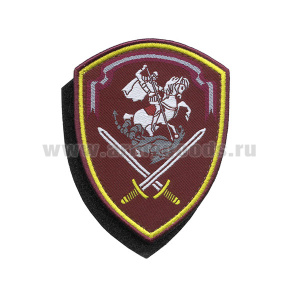 Шеврон тканый Росгвардия Северо-Западный ВО (Управление) на липучке
