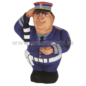 Копилка керамическая ГАИшник (юмористическая)