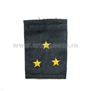 Ф/пог. серые однот. вышит. желт. (ст. лейтенант)