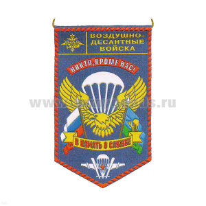 Вымпел пластизол. ВДВ В память о службе (Никто, кроме нас!)