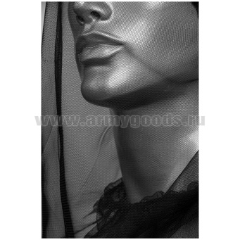 Накомарник-сетка (черный)