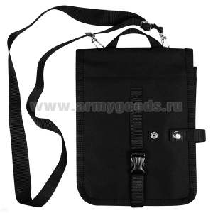 Сумка полевая сержантская (черная ткань)