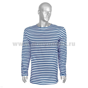 Тельняшка лет. х/б набивная синяя