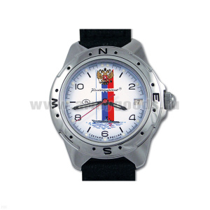 Часы наручные механич. "Командирские" (без автоподзавода) Дизайн циферблата может несколько отличаться от представленного на фото