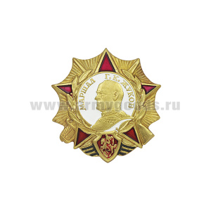 Значок мет. Орден маршала Жукова (профиль)