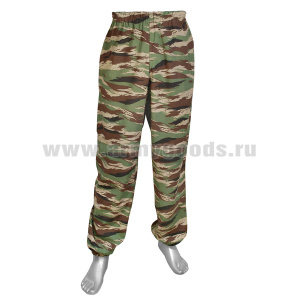 Брюки лет. КЗМ "камыш" зеленый р-ры с 46 по 60