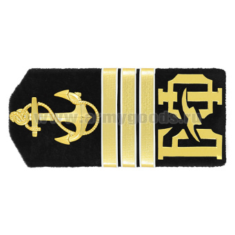 Погоны ДМБ БФ (трапеция) с чайкой и якорем (старшина 1 ст.)