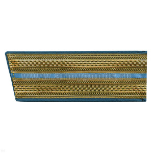 Погоны парадные зол. мет. со скосом голуб 1 пр. СССР ширина 6 см