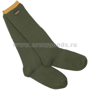 Носки водонепроницаемые дышащие (длина до колена) (оливк.) в чехле