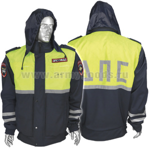 Кртк ВВЗ д/с ДПС с сигнальной вставкой (ткань Софтшелл)