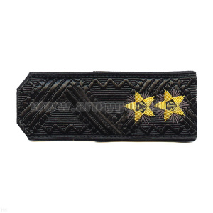 Погоны Вице-адмирал чисто-черн. (на куртку)